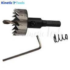 HSS 홀쏘 32mm 코발트 고속강 M35 스테인리스 스틸 공구 세트 금속 드릴링 가공용, 01 32mm