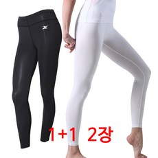 1+1 2장 여성바지 쿨레깅스 요가바지 헬스바지 여성속옷 쫄바지
