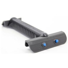 德國 TUNZE 鋼塑級強力磁刷/L 磁鐵刷 刮刀 適用玻璃厚度15 20mm 內另贈塑膠刮頭2 不鏽鋼刀片1, 1個, L (T003)