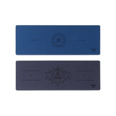 데비 TPE 밸런스 패드 12mm 2개입, 미드나잇블루+트와일라잇퍼플, 5세트