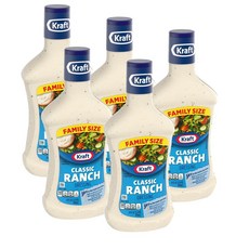크래프트 클래식 랜치 샐러드 드레싱 Kraft Classic Ranch Dressing, 710ml, 5개