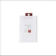 HPRT 접착식 인화지 ZINK 징크 2"*3" Z1 MT53 즉석카메라 포토프린터 필름, 20매