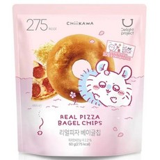 Delight Project REAL PIZZA BAGEL CHIPS 275 kcal, 60g, 1個