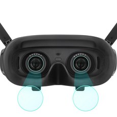 DJI 아바타 FPV 고글2 전용 렌즈 보호 필름 고화질 투명 방수 방진 스크래치 방지 필름, 1개