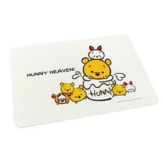 迪士尼 Disney Tsum Tsum 硬式珪藻土地墊 防潮 矽藻土, 1個, 維尼家族