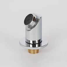 G1/2 샤워 오르네 스레드 구리 라운드 숨겨진 설치 샤워 꼭지 샤워 패널 액세서리 오르네 구리, 03 silver round