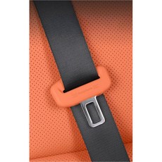 1+1 안전벨트커버 벨트커버 기스방지 소음장지 스크래치방지 실리콘커버, 4개, 브라운