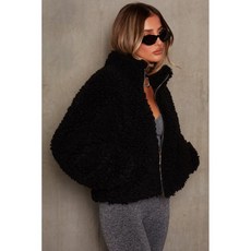 크롭 양털 점퍼 양털크롭후드집업 크롭후리스 숏후드후리스 숏집업