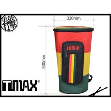 TMAX 10吋四色款非洲鼓專用攜行袋【美鼓打擊】, 1個