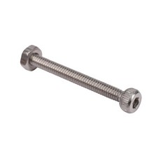 ABBY-M2 X 20Mm 긴 육각 소켓 널링 캡 나사 볼트 너트 세트 40개 (Color-Silver)
