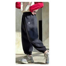 여아 바지 아동 운동복 바지 가을 겨울 두꺼운 따뜻한 DJP