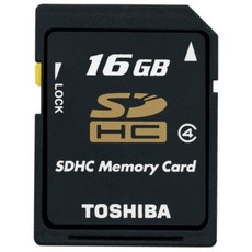 TOSHIBA SDHC 메모리 카드 Class4 16GB SD-E016G4