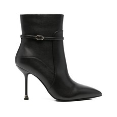 리우조 버클 스트랩 포인티드 토 부츠