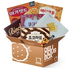 樂天皇冠人氣綜合零食精選組合, 零食 6款+禮盒, 1組