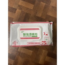 【滿100元出貨】醫強柔濕巾 醫強酒精布 60抽酒精擦濕巾75% 酒精擦濕紙巾75%, 1個, 60抽