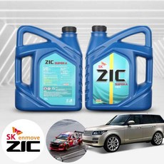레인지로버 4세대 (13~22) 4.4d ZIC 지크 SUPER A 부동액 3L 1병 냉각수 자동차 엔진부동액 녹방지 고성능 EG 쿨런트