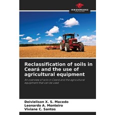 (영문도서)Reclassification of soils in Ceará and the use of agricultural equipment Paperback, Our Knowledge Publishing, English, 9786209162534