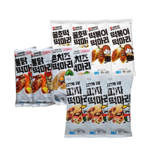 로뎀푸드 서울마님 떡마리SET (피자3+불닭2+콘치즈2+꿀호떡2+떡볶이2) [MA001], 11개, 100g