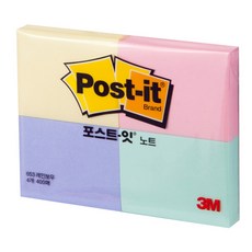 포스트-잇 653-4 R 레인보우 3M