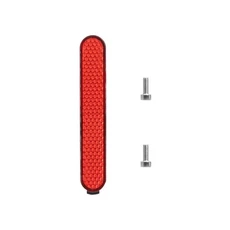 전기 스쿠터 휠 커버 보호 쉘 장식 쉘 샤오미 Pro2 1S M365 Mi3 반사판 안전 스트립, 01 Red