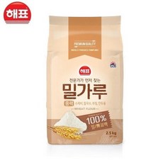 해표 중력 밀가루, 2.5kg, 1개