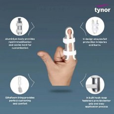 Tynor F-02 Finger Cot Splint Small, 1세트, 1회분