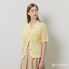 [U.S. POLO ASSN.] USPA 26SS 여성 코튼 썸머 가디건 단품
