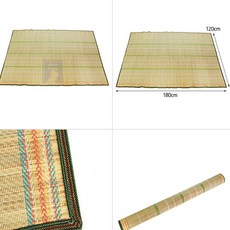 내츄럴 자수 야생초 돗자리 중 마루돗자리