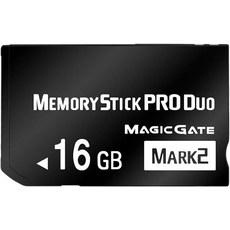 오리지널 Mark2 16GB 고속 메모리 스틱 프로 듀오 카드 PSP 게임 카메라