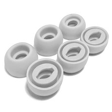 더조은셀러 갤럭시버즈 프로 호환 이어팁 실리콘 스윗팁, 화이트(6P), 갤럭시 버즈 프로