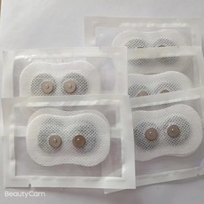 第三代智慧電動止鼾儀 無藥物物理輔助止鼾器 迷你便攜止鼾神器 喉部按摩儀 呼吸矯正 男女通用, 1個, 【配件】止鼾貼片