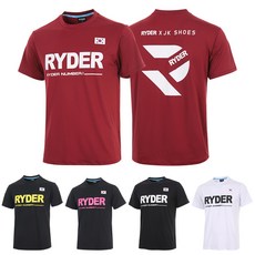 라이더 배드민턴 티셔츠 반팔 상의 남성 여성 게임웨어 태극 기획티