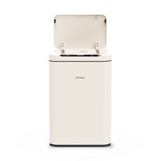 다룸 스테인리스 자동 센서 스마트 쓰레기통 20리터, 아이보리