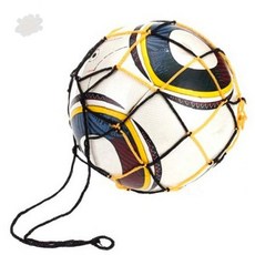 공 메쉬 그물 보관 가방 축구 농구 배구 운동 용품 휴대 이동 수납 끈 달린, 1개, 축구그물망 BL03352