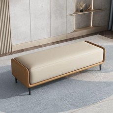 카페 소파 긴의자 인조가죽 거실 벤치형 현관 인테리어 다이닝 편안한, PU 다크그레이 120x40x45