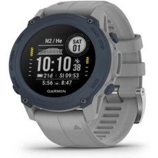 Garmin Descent™ G1 러기드 다이브 컴퓨터 다중 모드 활동 추적 슬레이트 그레이 리퍼, Powder Gray, Descent G1, 1개