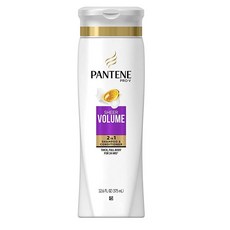 Pantene Pro-V 투인원 샴푸 및 컨디셔너 콜라겐 함유 시어 볼륨 357.2g(12.6온스), 1, 375ml