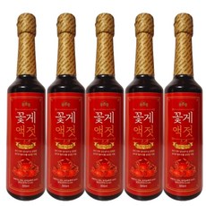 우리랑 프리미엄 꽃게액젓 얼큰한맛 620g 이영자파김치레시피, 5개, 500ml