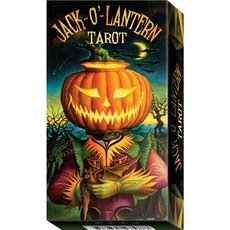 左西 傑克燈籠塔羅牌 Jack O Lantern Tarot 贈中文翻譯 萬聖節主題 深具永恆智慧, 1個