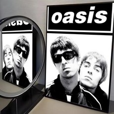 밴드 포스터 룸 벽 예술 장식 홈바 침실 방수 스티커, 11. Black11