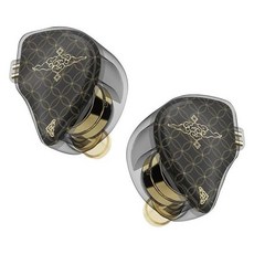 팬뮤직 탱주 워너 10mm 다이내믹 드라이버 인이어 헤드폰마이크 블랙 포함, Black_With mic