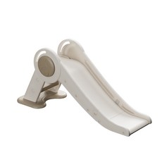 韓風可折疊兒童溜滑梯, 奶油米, 1箱