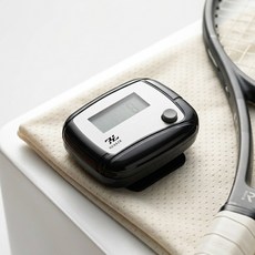 하네르 디지털 클립 만보기, 1개, 모던블랙