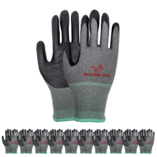 HANWOO 防風保暖手套10雙 400 NBR, 10組