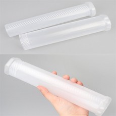 하노빅 붓통 미술붓통케이스 원형붓통 메이크업붓통