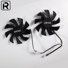 조텍 GTX 1060 1070 그래픽카드 팬 수리 교체 쿨러 GA91S2H