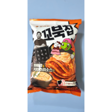 오리온 꼬북칩 바베큐 치미추리소스맛 117g, 3개