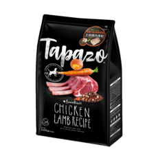TAPAZO 特百滋 凍乾三重奏 5磅 15磅 寵物飼料 狗狗飼料 犬用飼料 凍乾 犬凍乾 寵物凍乾 凍乾飼料 犬糧 狗糧, 1個, 成幼犬 低敏羊肉配方, 5磅, 2.27kg, 羊