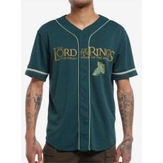【P2】全新Hot Topic魔戒The Lord Of The Rings Fellowship棒球球衣 SZ M