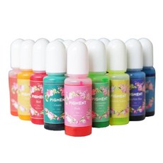 水晶膠/滴膠 色精 (15色/盒/單瓶10g), 水晶膠色精15色/盒, 水晶膠色精15色/盒, 1包